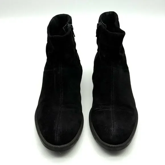 Pedro Garcia Kana Black Stetch Suede Bootie Low Shaft EU 39 - Picture 3 of 11